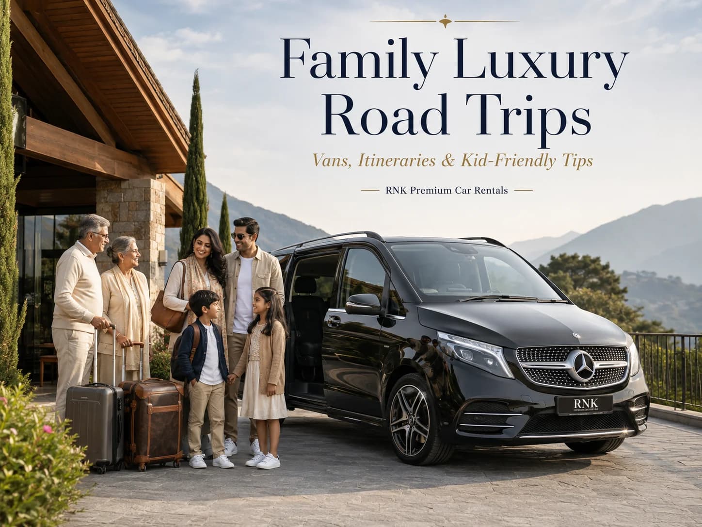 Family Luxury Road Trip Planning: Vans, Itineraries & Kid-Friendly Tips