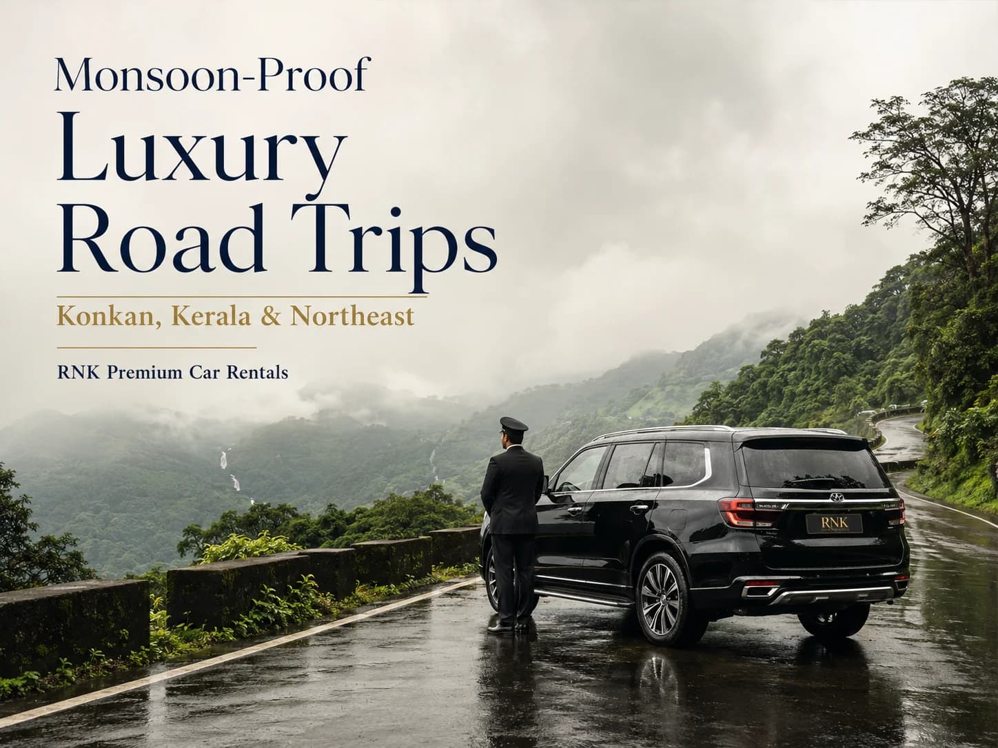Monsoon-Proof Luxury Road Trips: Konkan, Kerala & Northeast Routes