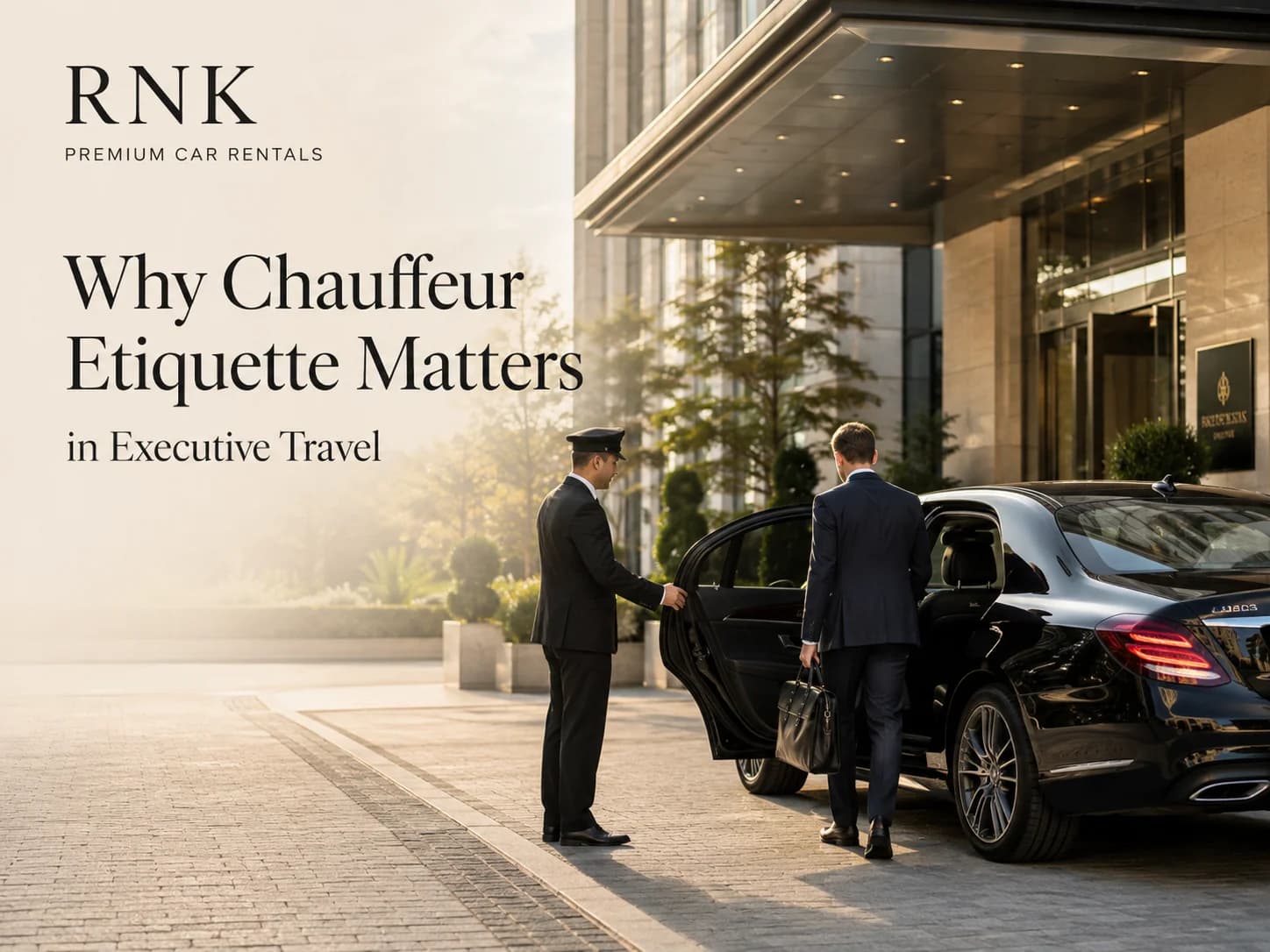 Why Chauffeur Etiquette Matters in Executive Travel