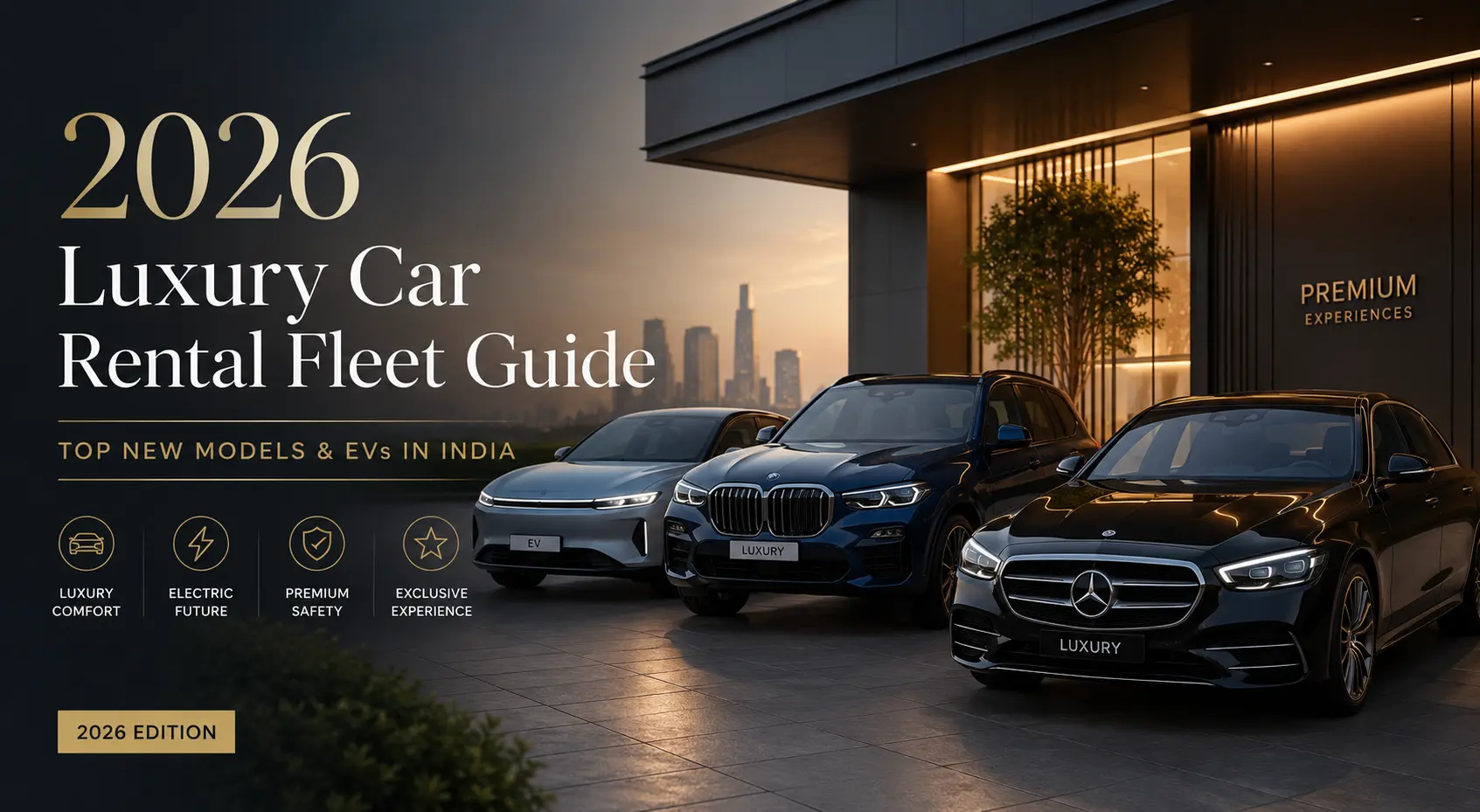 2026 Luxury Car Rental Fleet Guide: Top New Models & EVs in India