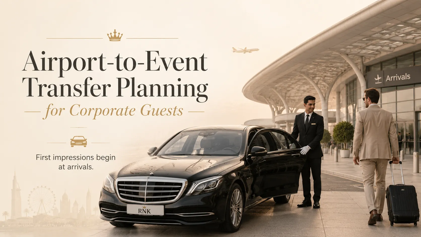Airport-to-Event Transfer Planning for Corporate Guests