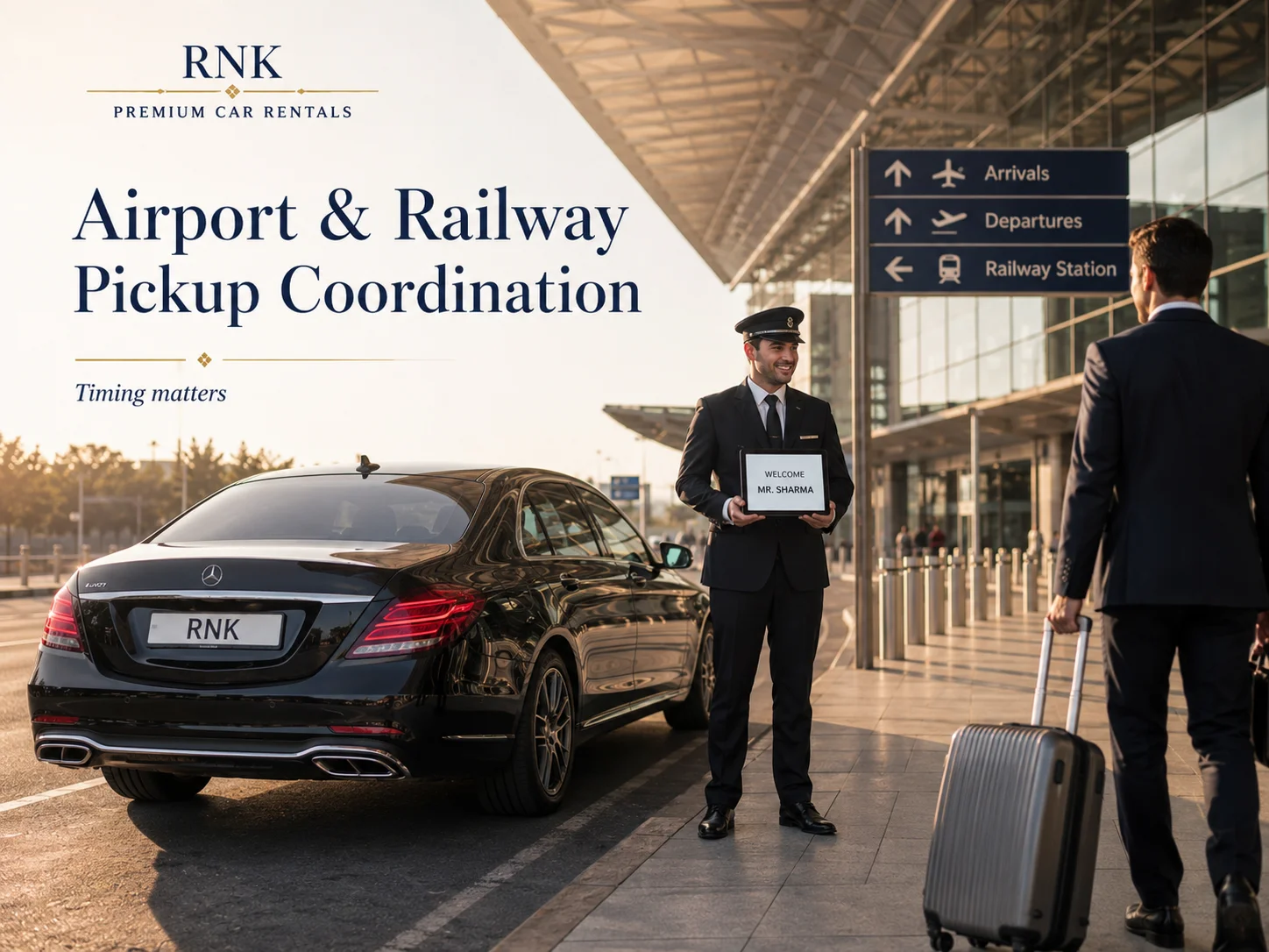 Poor Airport and Railway Pickup Coordination