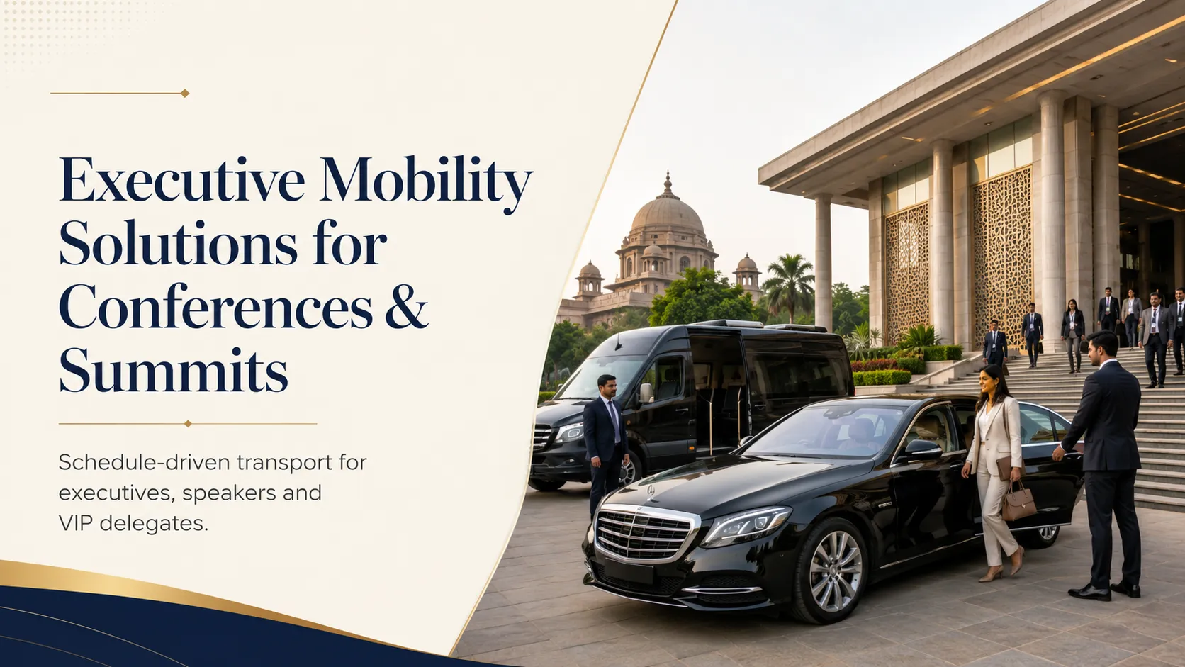 Executive Mobility Solutions for Corporate Conferences & Summits