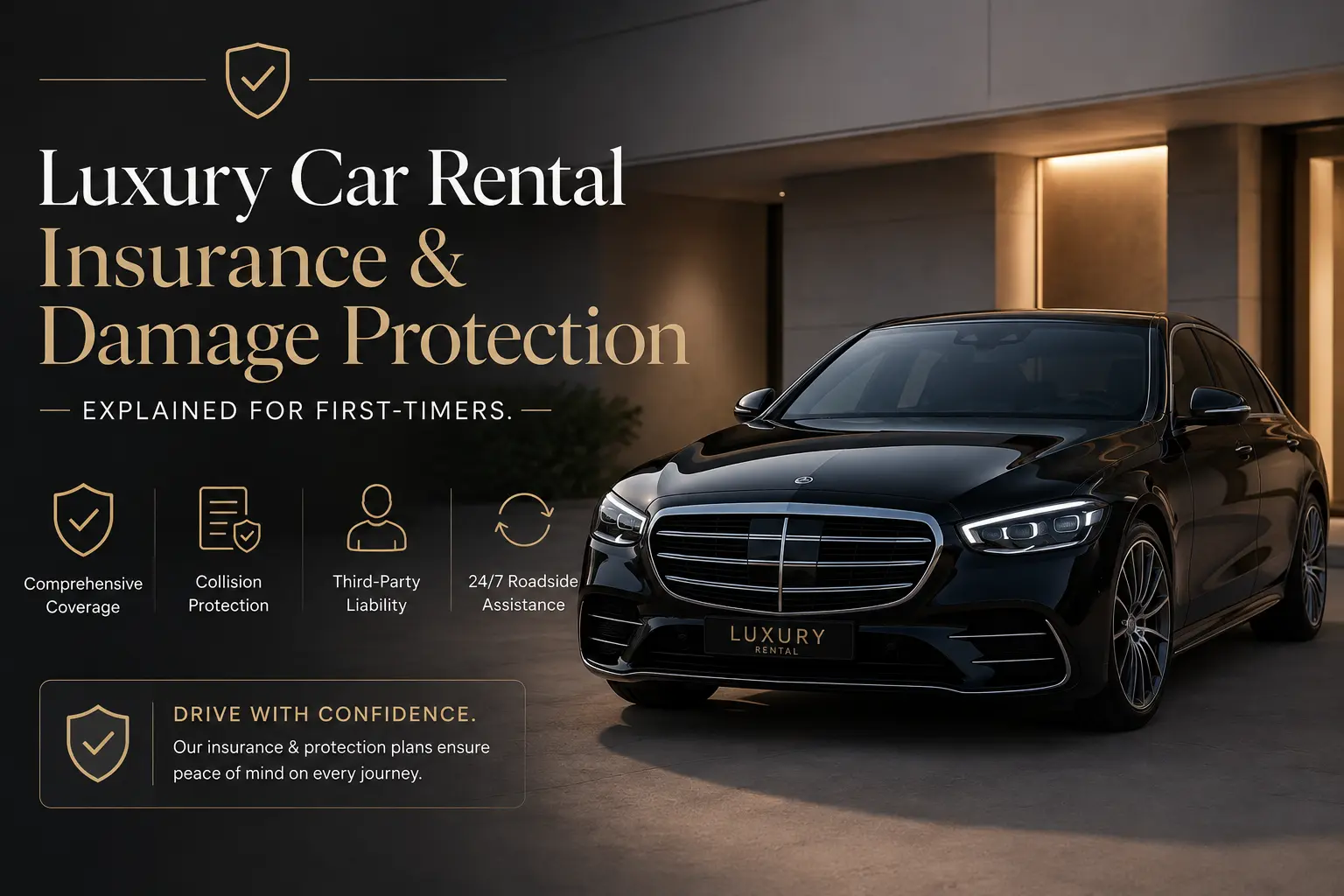 Luxury Car Rental Insurance & Damage Protection Explained for First-Timers