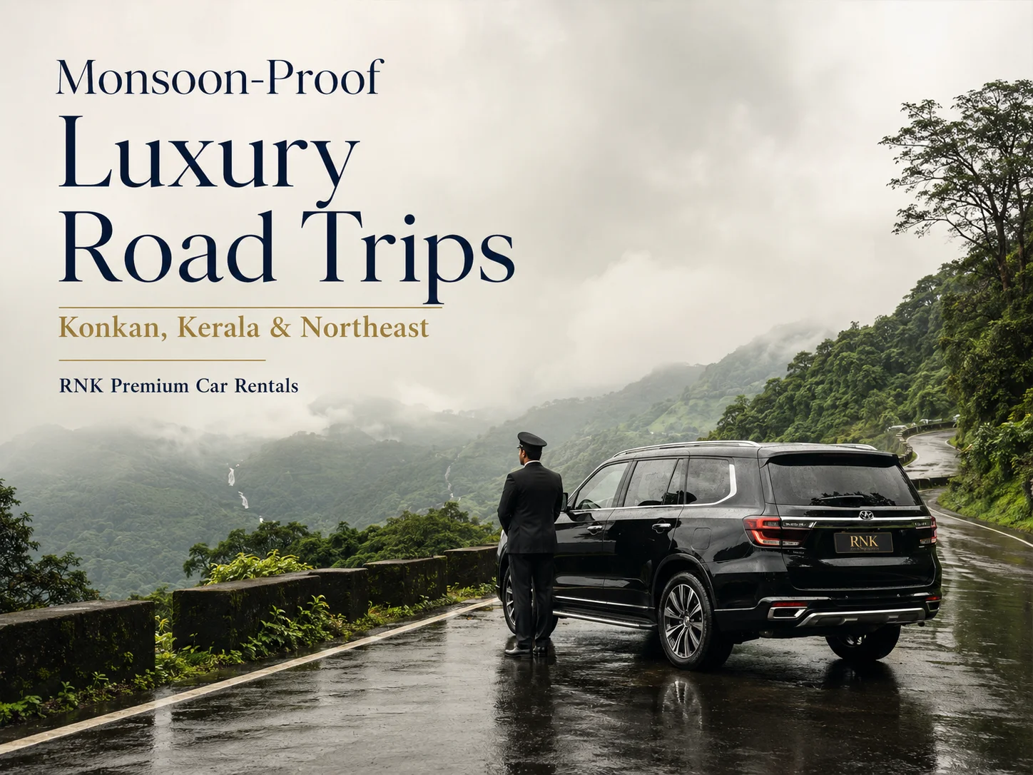 Monsoon-Proof Luxury Road Trips: Konkan, Kerala & Northeast Routes