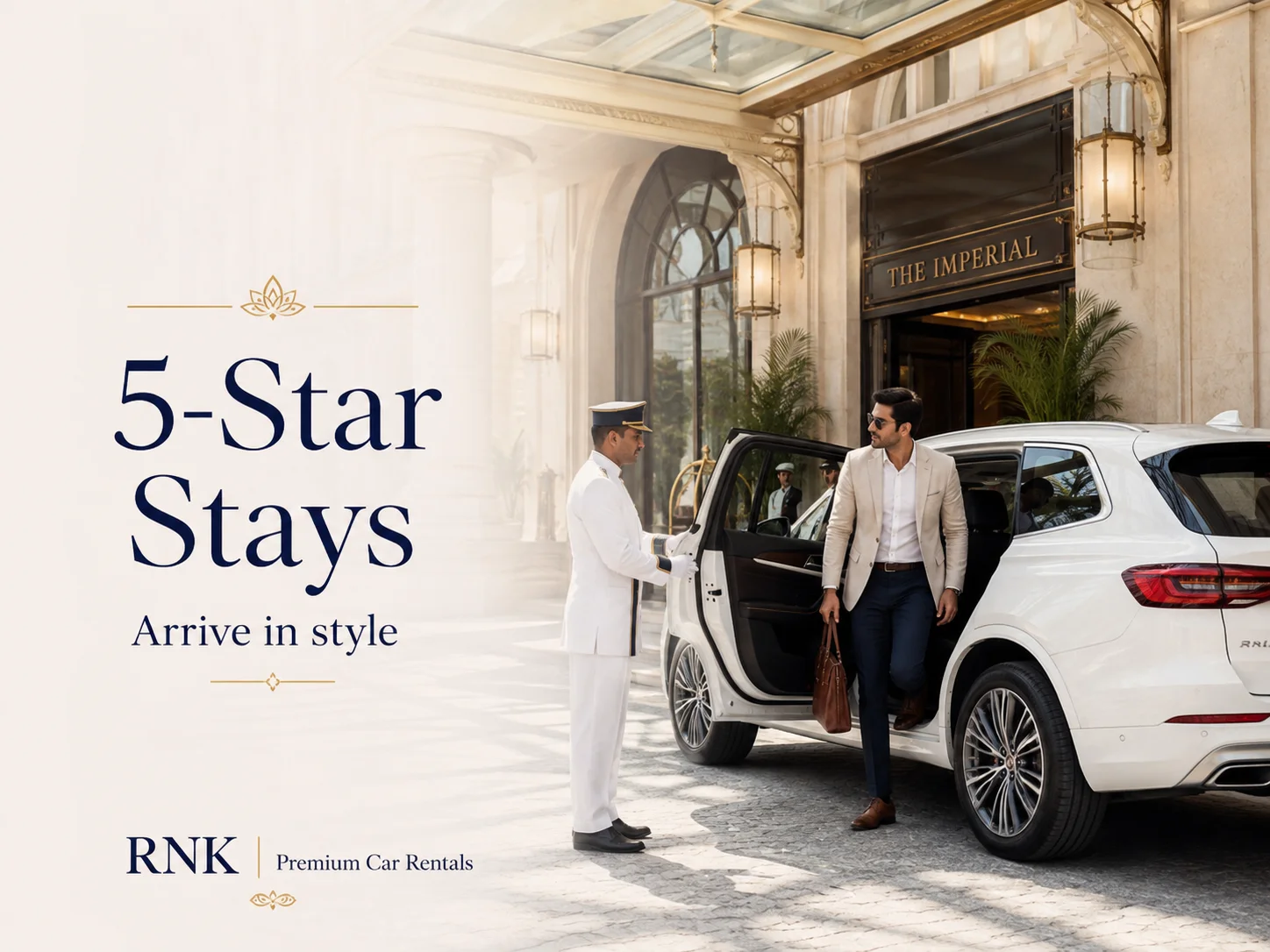 Pairing Luxury Cars with 5-Star Hotels & Private Experiences Across India