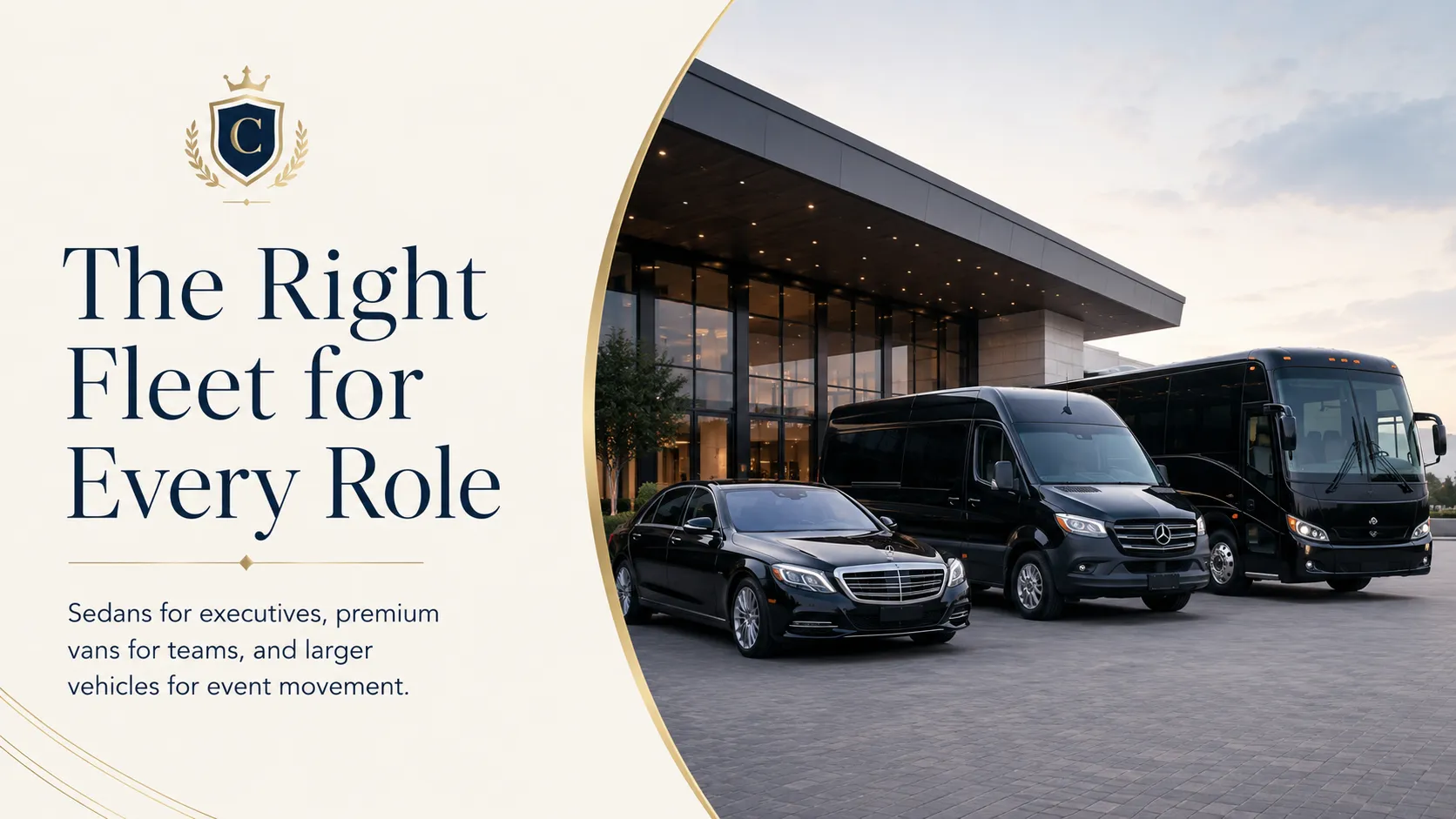 Choosing the Right Fleet for Different Corporate Event Roles
