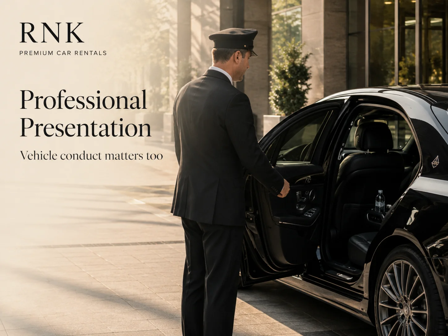 Professional Presentation and Vehicle Conduct