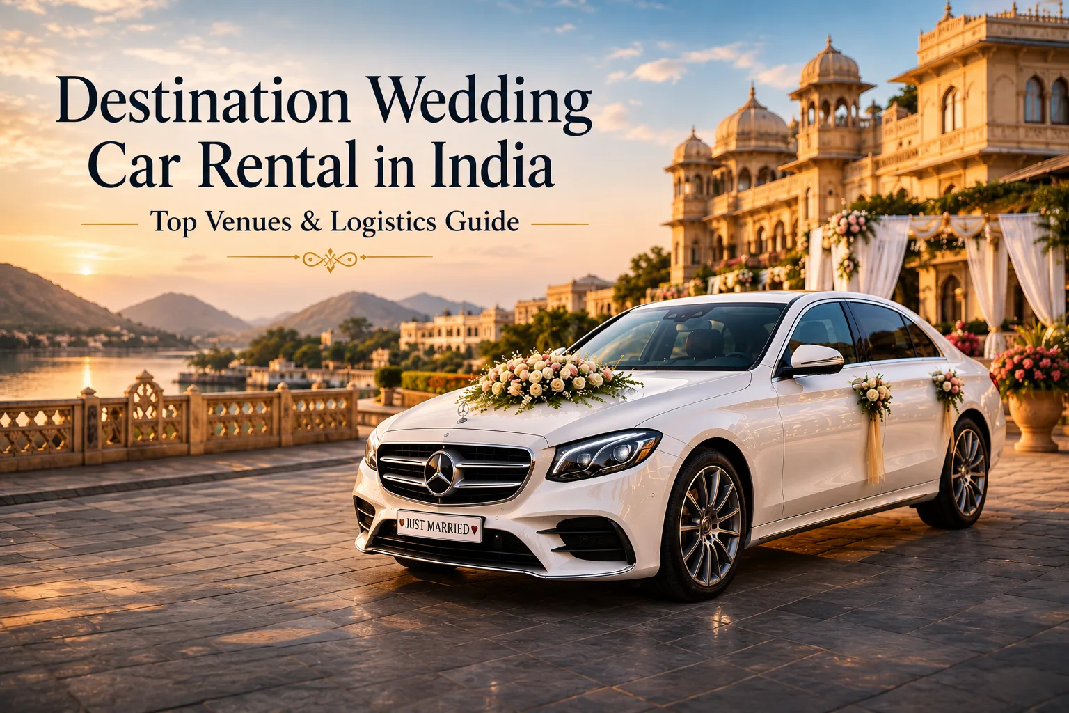 Destination Wedding Car Rental in India: Top Venues & Logistics Guide