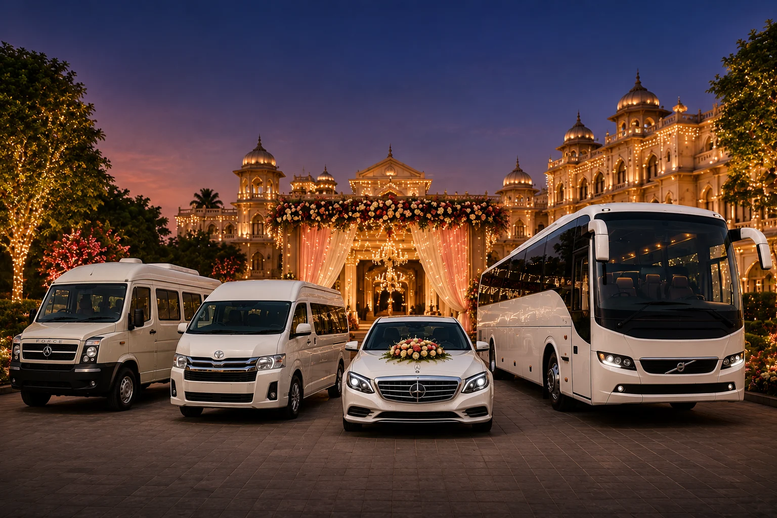 Group Event Transportation for Shaadi Season: Vans, Coaches & Luxury Coordination