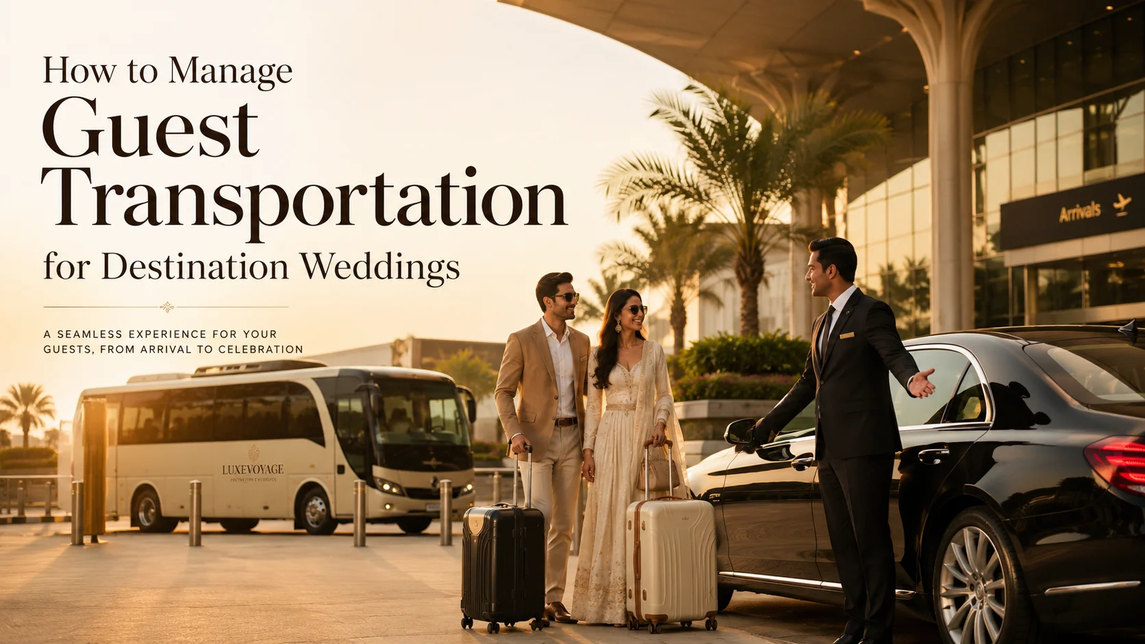 How to Manage Guest Transportation for Destination Weddings