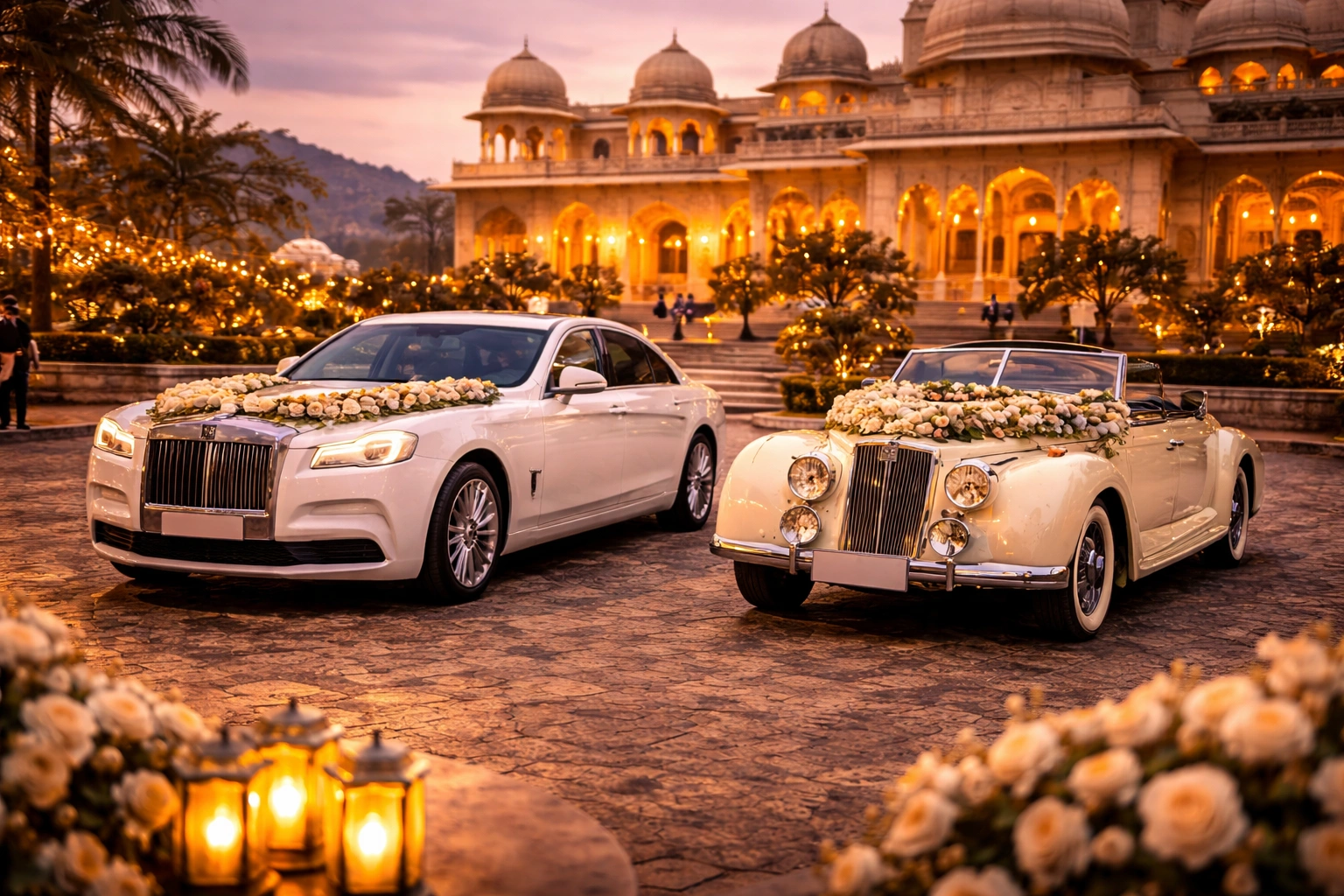 Rolls-Royce vs Vintage Cars for Weddings